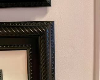 Signed artwork throughout the home