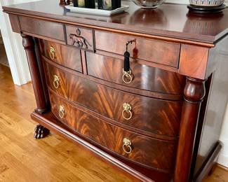Ralph Lauren Panther Empire Style Chest in amazing Mahogany with top craftsmanship