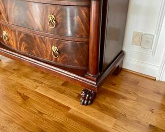 Ralph Lauren Panther Empire Style Chest in amazing Mahogany with top craftsmanship