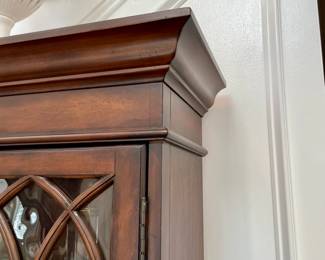 Great Secretary bookcase, with desk and storage--not too large good size