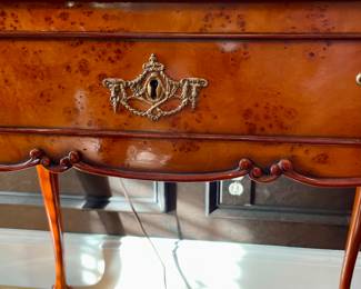 One of the most beautiful tea tables we have had, fantastically carved and exceptional finish