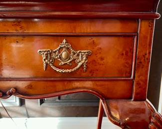 One of the most beautiful tea tables we have had, fantastically carved and exceptional finish