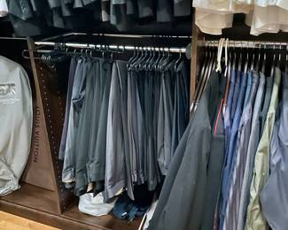 Huge Clothing Collection for men. XXXL and Shoes Sizes 13-14 Gucci and other designers.