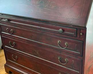 Stunning Seven Seas by Hooker Secretary that conceals flat screen TVs, its a desk as well