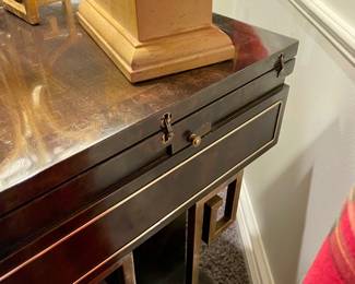 Mastercraft Bar with Burl wood--amazing beautiful