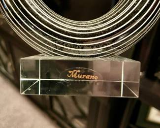Murano Glass Signed
