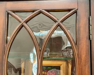 Great Secretary bookcase, with desk and storage--not too large good size