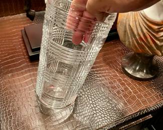 Plaid Vase