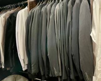 Huge Clothing Collection for men. XXXL and Shoes Sizes 13-14 Gucci and other designers.