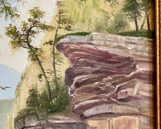 Oil paintings in the house