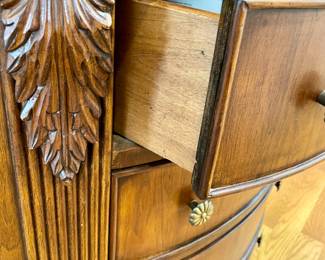 Full Size Credenza drawers rounded front