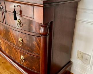 Ralph Lauren Panther Empire Style Chest in amazing Mahogany with top craftsmanship