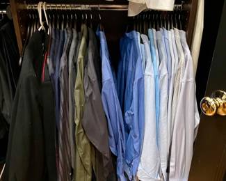 Huge Clothing Collection for men. XXXL and Shoes Sizes 13-14 Gucci and other designers.