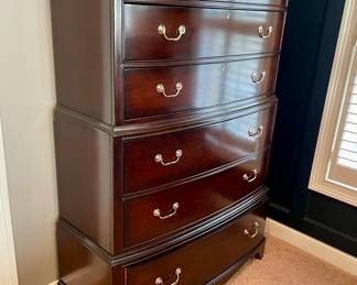 Caracole Bedroom Suite, like new--perfect condition the entire set Chest on Chest, bedside tables and King bed used one time.