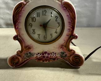 Ceramic Mantle Clock