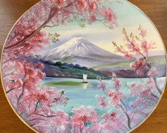 Kutani Hand Painted Made in Japan Plate