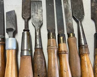 Assorted Vintage Chisels