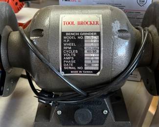 Tool Brocker Bench Grinder