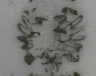 M.Z. Austria Floral Plate