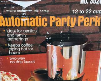 WestBend Automatic Party Perk