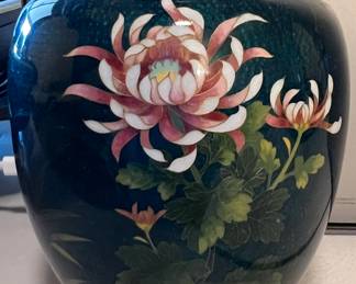 Sato Cloisonne Ware Vase