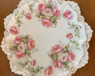 M.Z. Austria Floral Plate