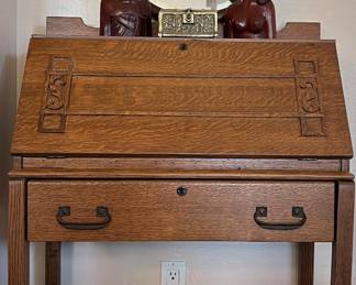 Vintage Drop-Front Desk