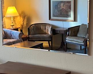 Vintage Beveled Edge Mirror