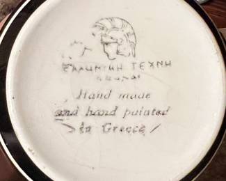 Hand Made and Hand Painted in Greece
