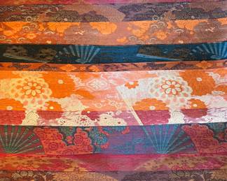 Gorgeous Silk Fabrics (I LOVE the back!)