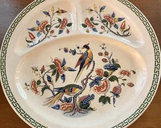 Rouen Diving Plate Made in Saar Basin