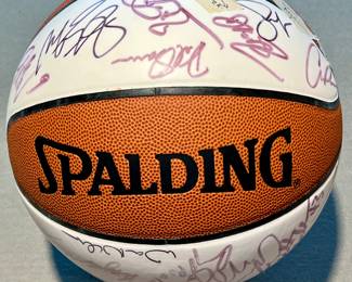 Signed Dirk Nowitzki, Steve Nash, Mark Cuban 2003 Mavericks team 