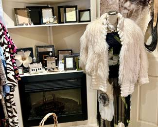 Wool fur coat.  Quality frames like TIZO.