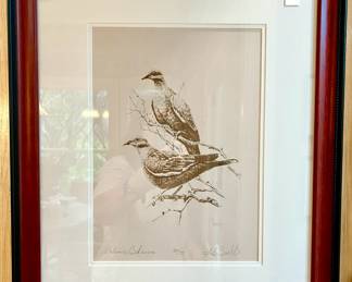 HERB BOOTH SIGNED PRINT