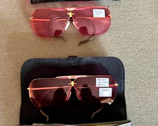 Quality Decot Hy-Wyd shooting glasses with colored lenses. 