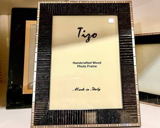 Handcrafted wood Italian frames, TIZO.  We have quite a few.