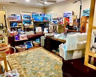 On to the Hobby Room!  One of Two!