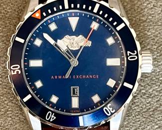 Armani Exchange men’s watch. 
