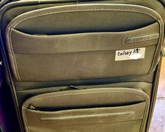 DELSEY LUGGAGE, LIKE NEW.