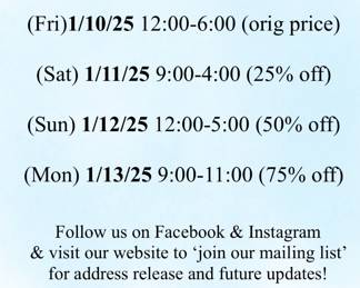 We will start handing out numbers at 11am so you can wait in the warmth of your car. Address release 11am. SW Fort Worth near Bryant Irvin and I-20. 76132. 