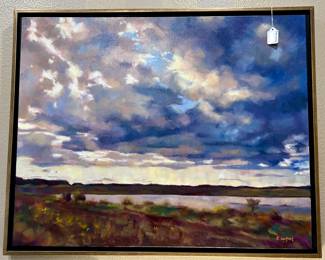 Judy Gelfert oil painting, Arlington, TX