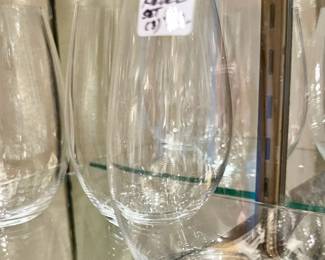 Riedel glasses.