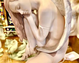 Scarce large Lladro Angel 