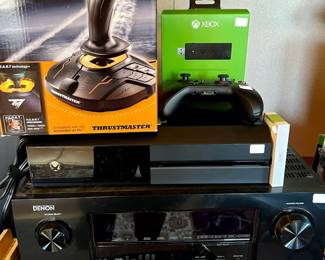 Denon In-Command Series AV Receiver AVR-XC1000, Thrustmaster Control System, XBOX