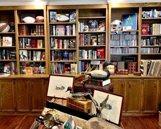 Nice selection of classics, history, Easton Press Leather books, Fiction, etc.