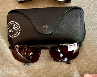 Oakley, Ray Bans, Maui Jims sunglasses. 