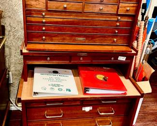 GERSTNER & SONS 13 DRAWER CHEST ON TOP RETAILS FOR $2300.