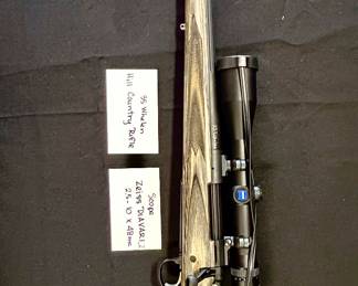 35 Whelen Hill Country Rifle  Zeiss Diavari Scope 2.5-10x48mc