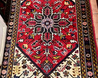 So many fantastic hand-woven rugs in this estate.