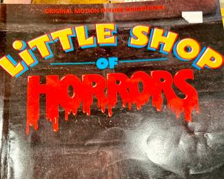 Lots of sheet music and music books including Hamilton and Little Shop of Horrors.